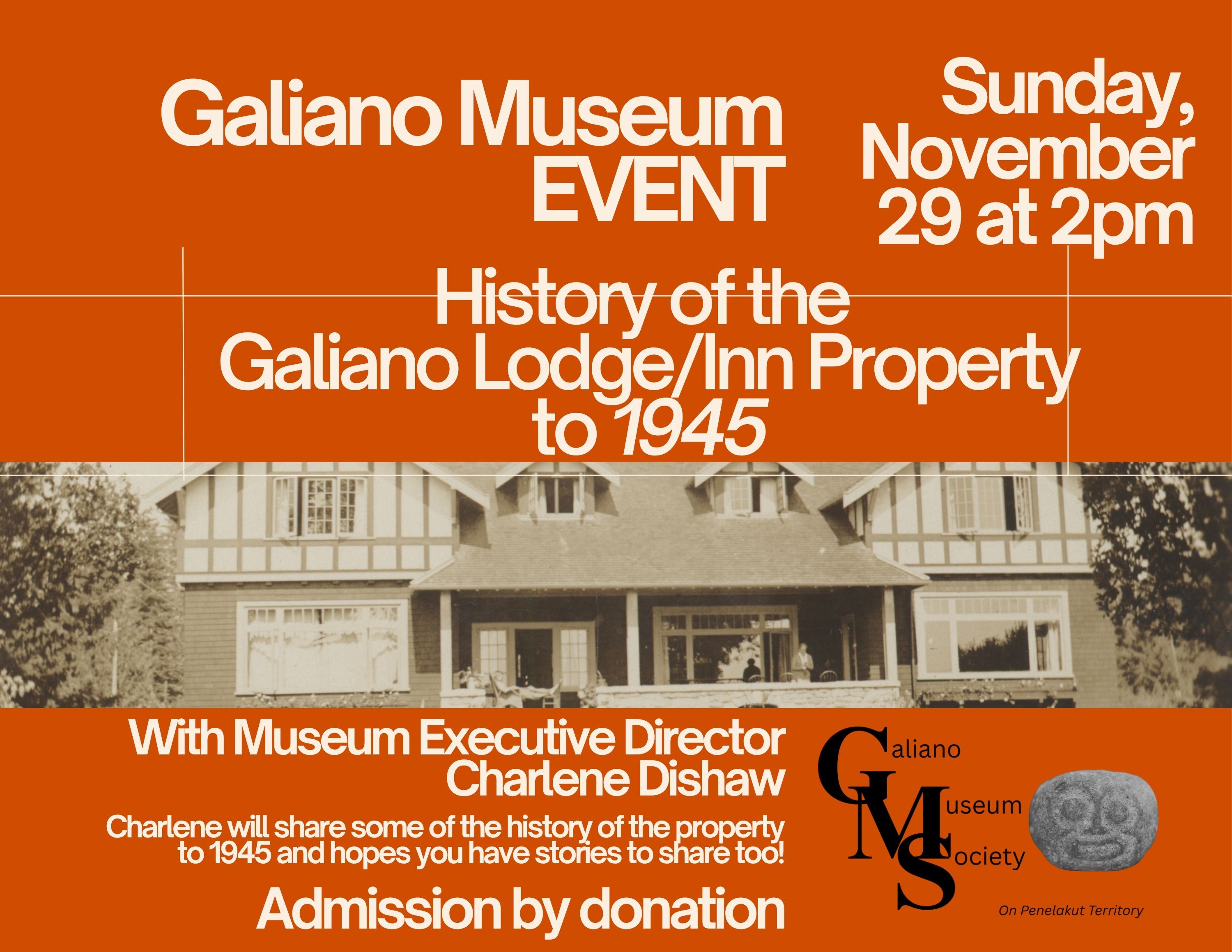 History of the Galiano Lodge/Inn